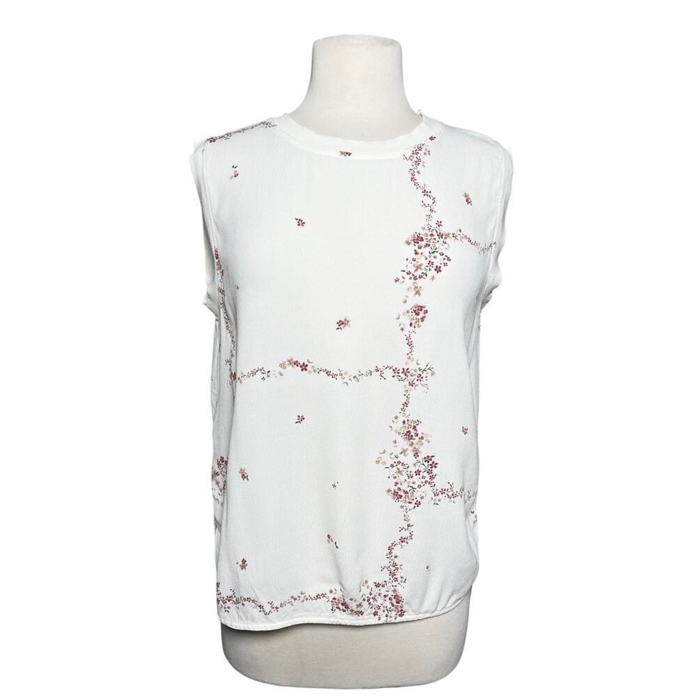 ANTHROPOLOGIE CURRENT AIR Women’s Boho Floral Print Sleeveless Top